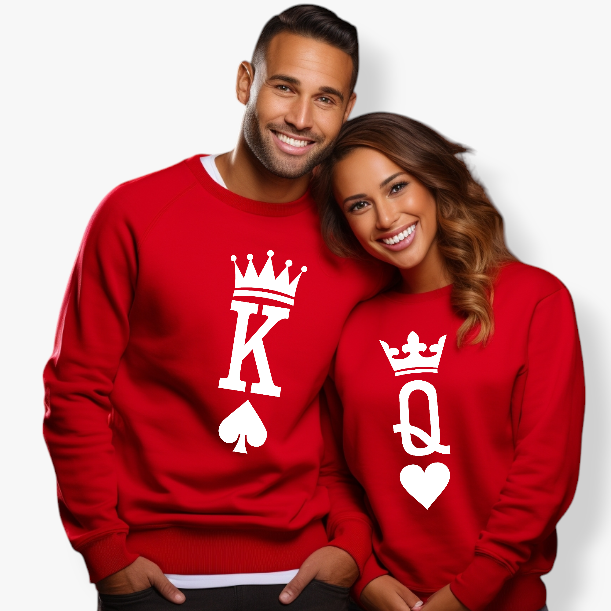 Sudadera King Queen Parejas