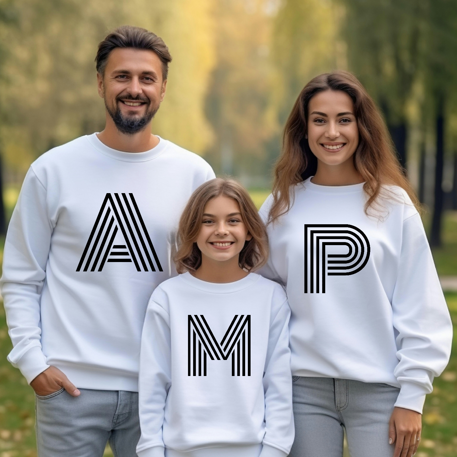 Sudadera Personalizada Iniciales Retro