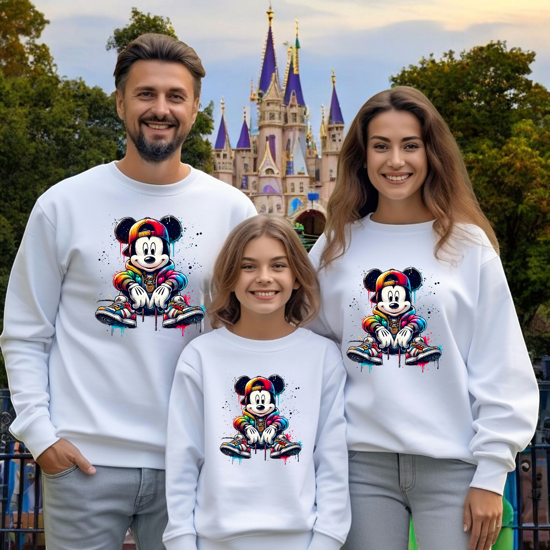 Sudadera Mickey Sentado