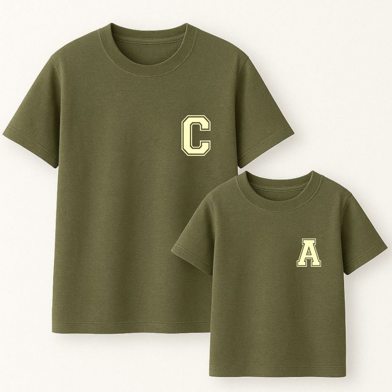 Camiseta Personalizable Inicial Mini Mantequilla