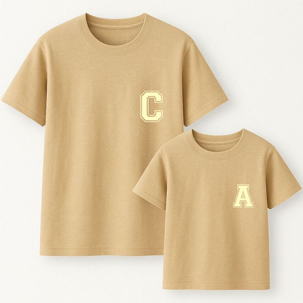 Camiseta Personalizable Inicial Mini Mantequilla