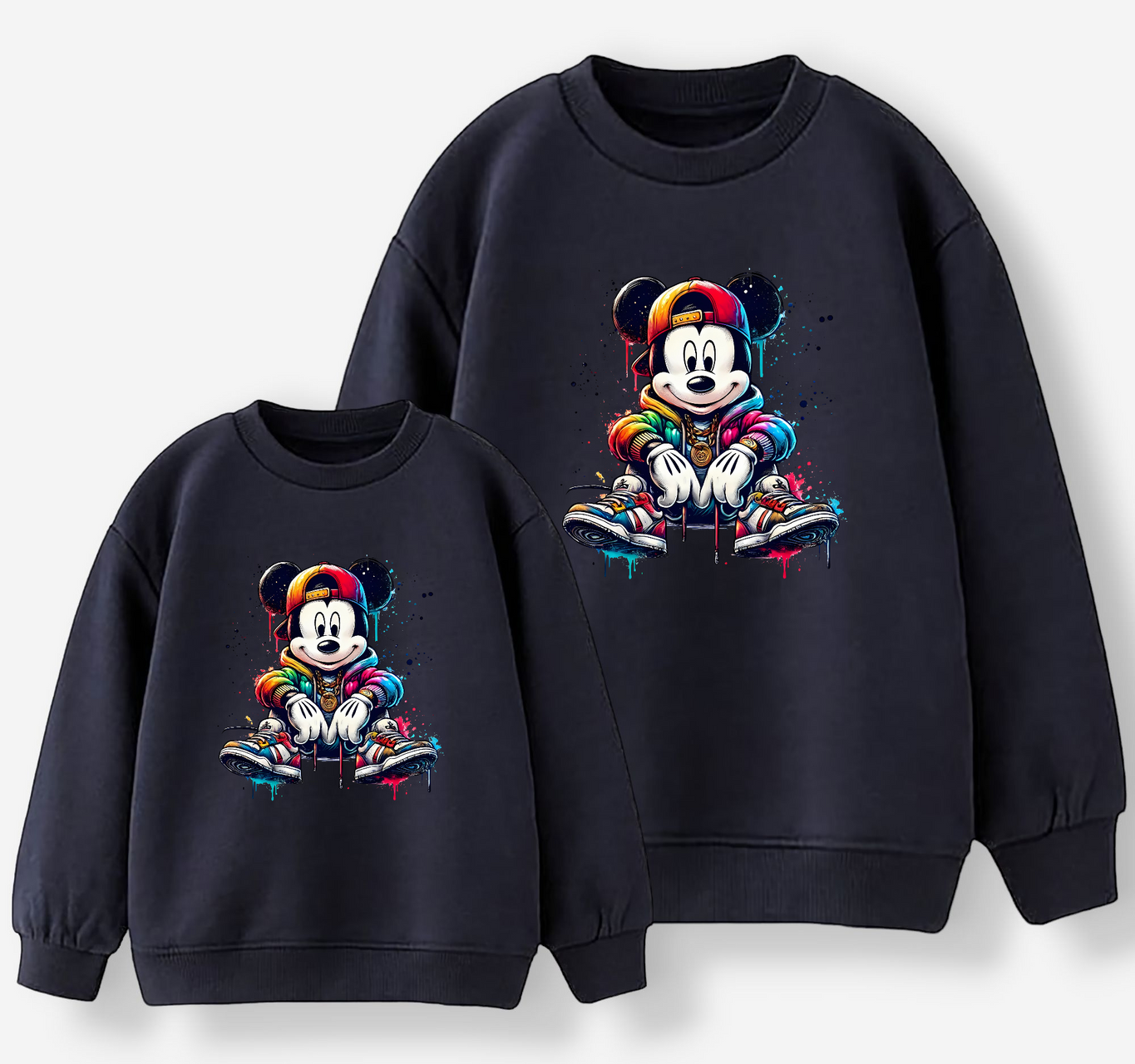 Sudadera Mickey Sentado
