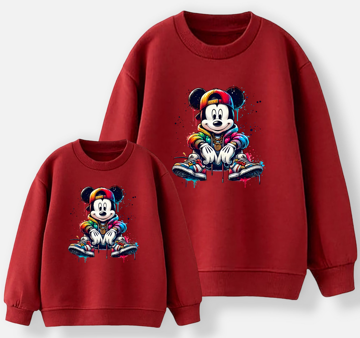 Sudadera Mickey Sentado