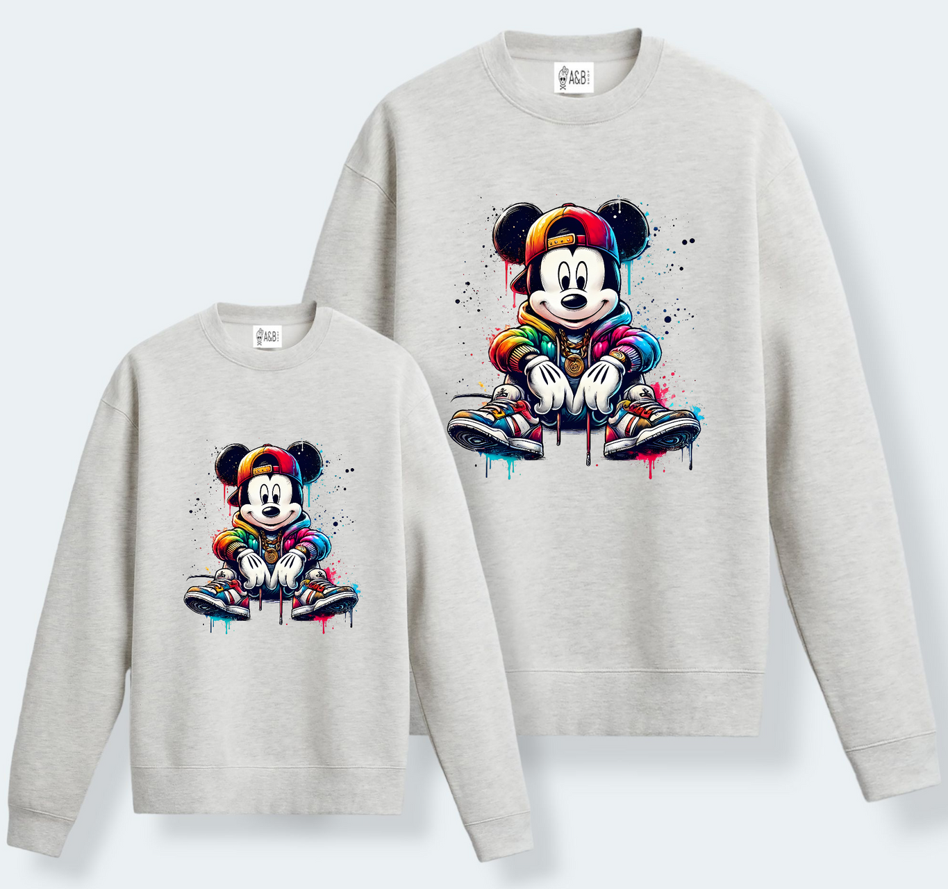 Sudadera Mickey Sentado