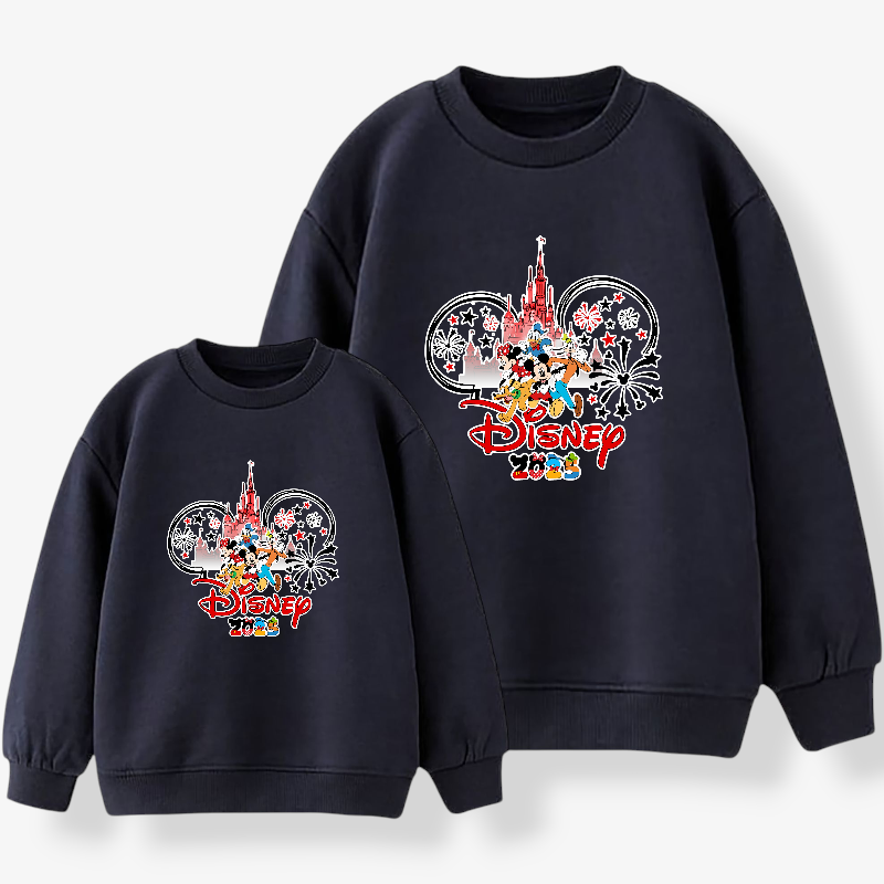 Sudadera Disney Team Sudadera familiar para mamá, papá, niño