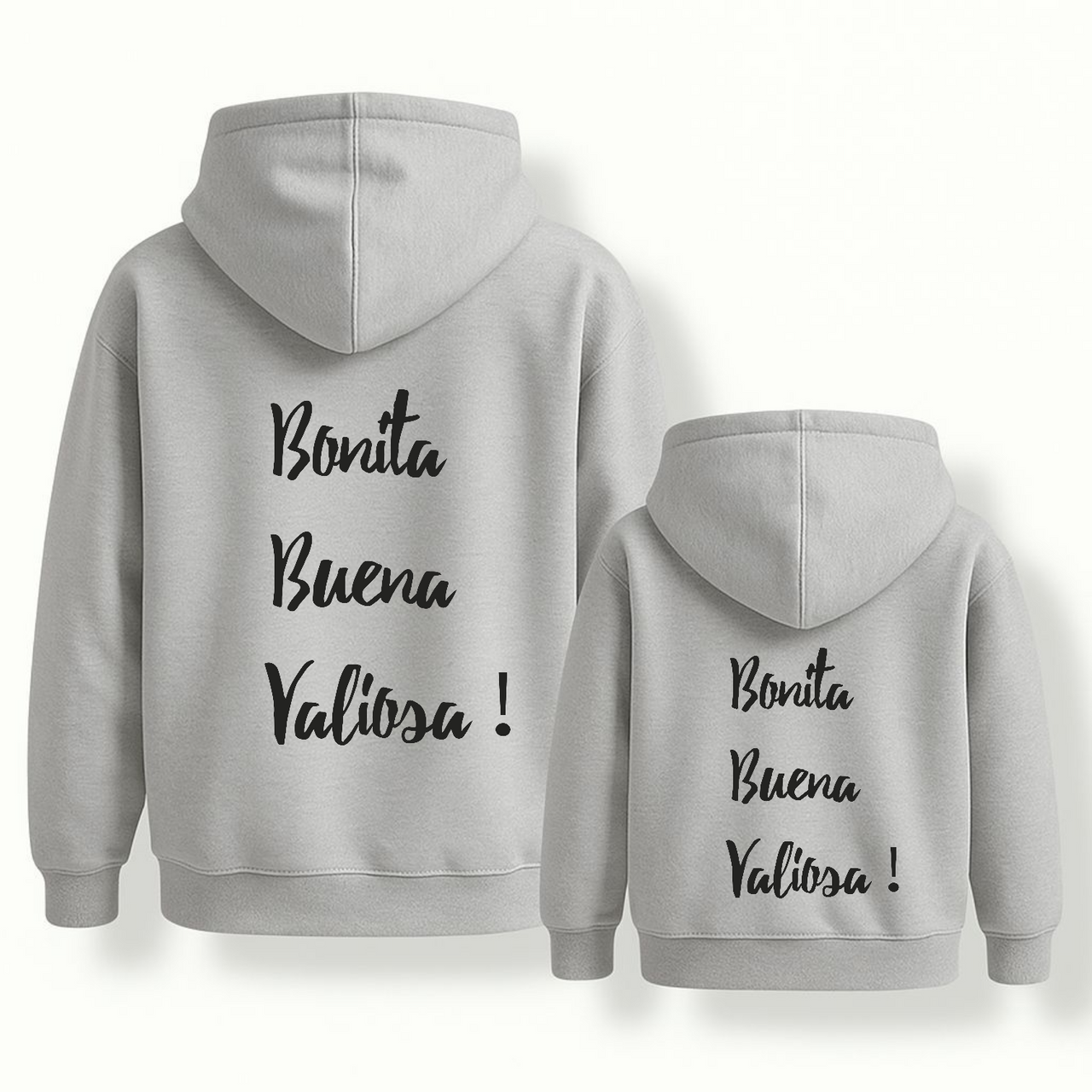 Sudadera Capucha Yo Bonita Buena Valiosa!