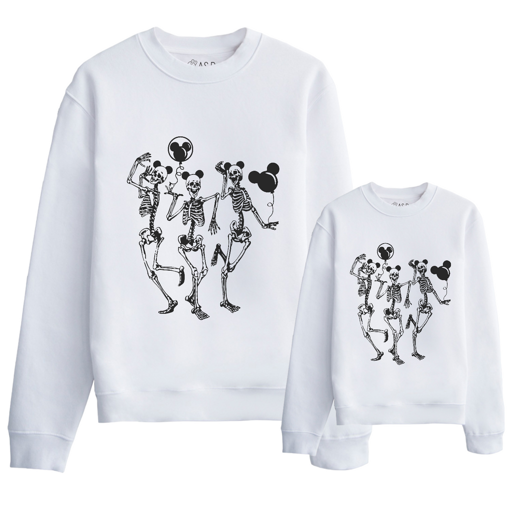 Sudadera Disney skeletons