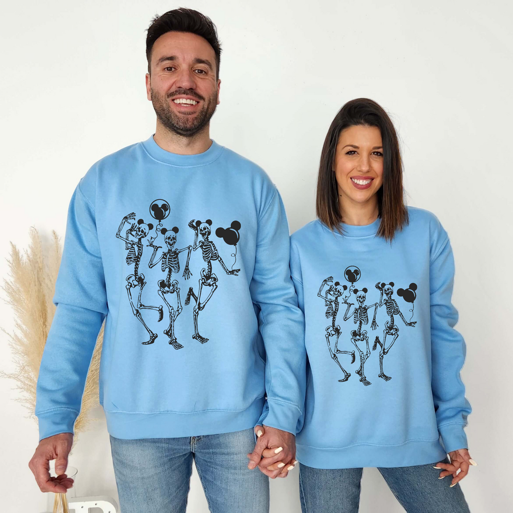 Sudadera Disney skeletons