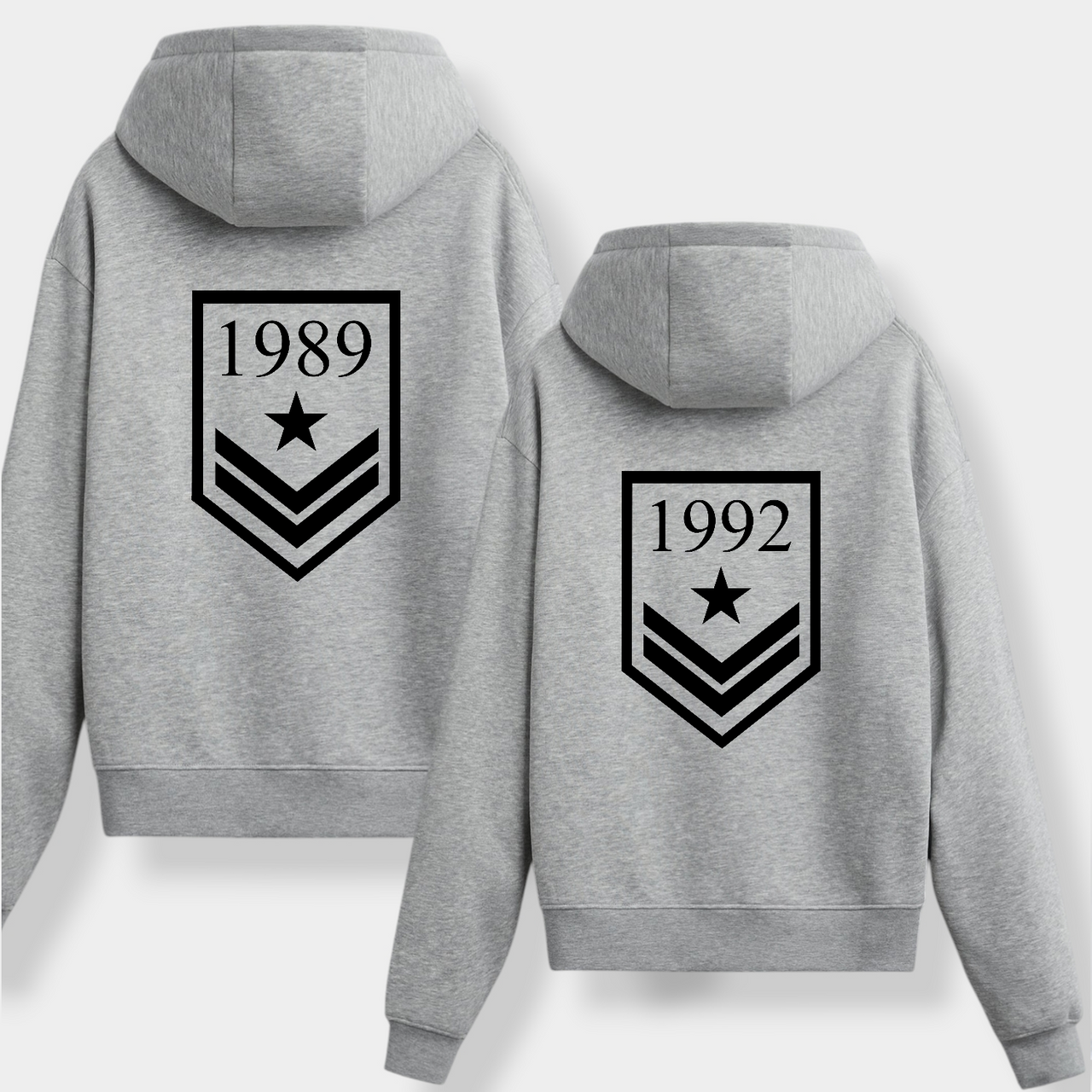 Sudadera Capucha Personalizada Militar