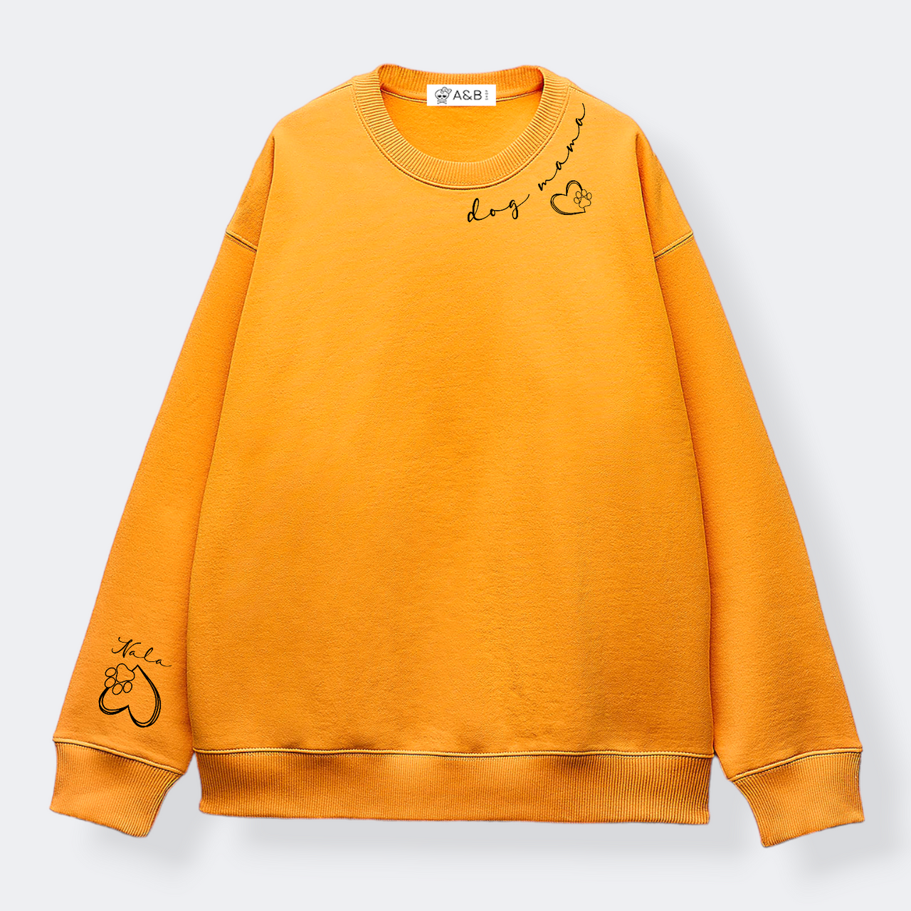 Sudadera Dog Mama Cuello