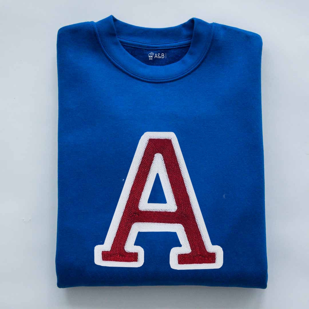 Sudadera Iniciales Azulón