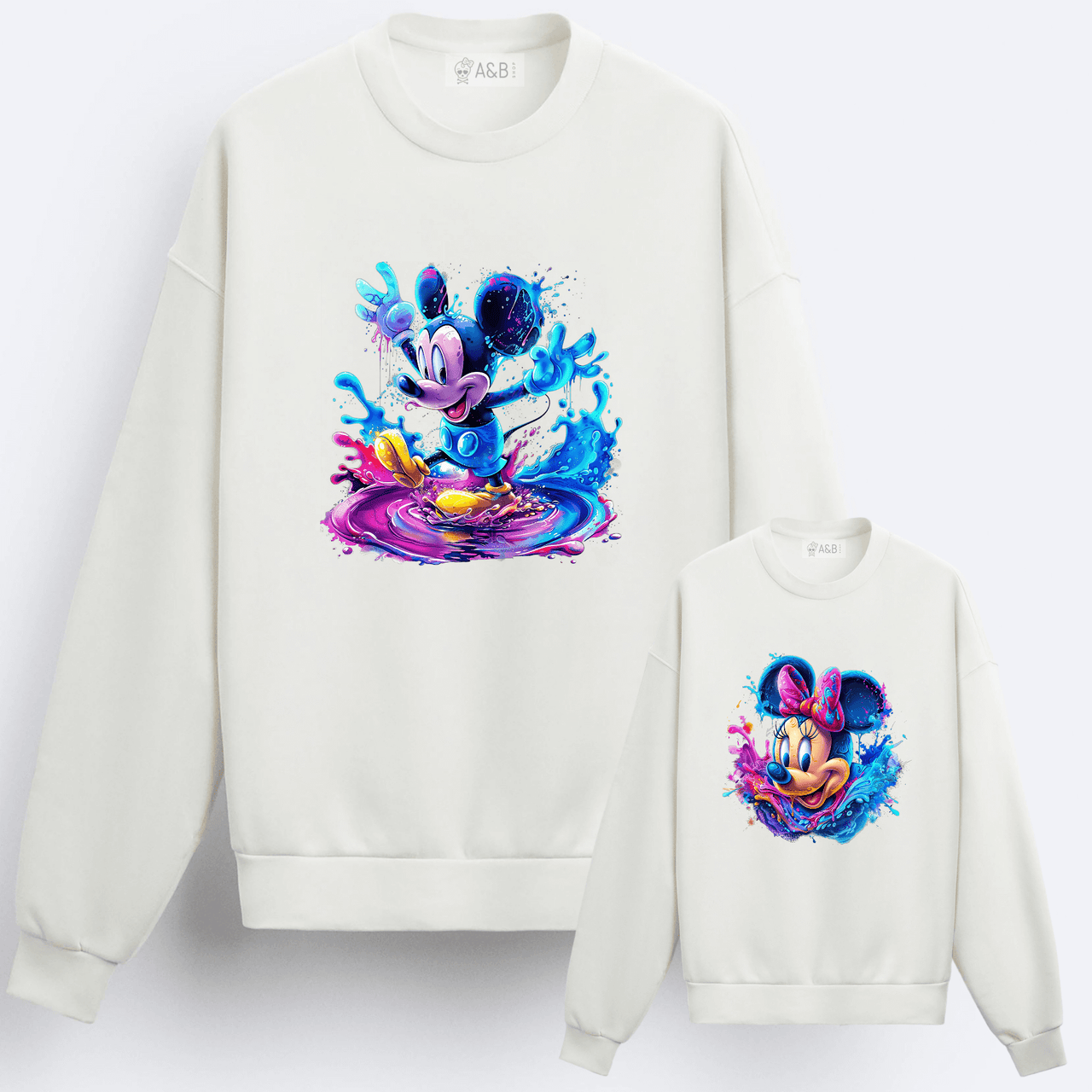 Sudadera Mickey-Minnie Charco