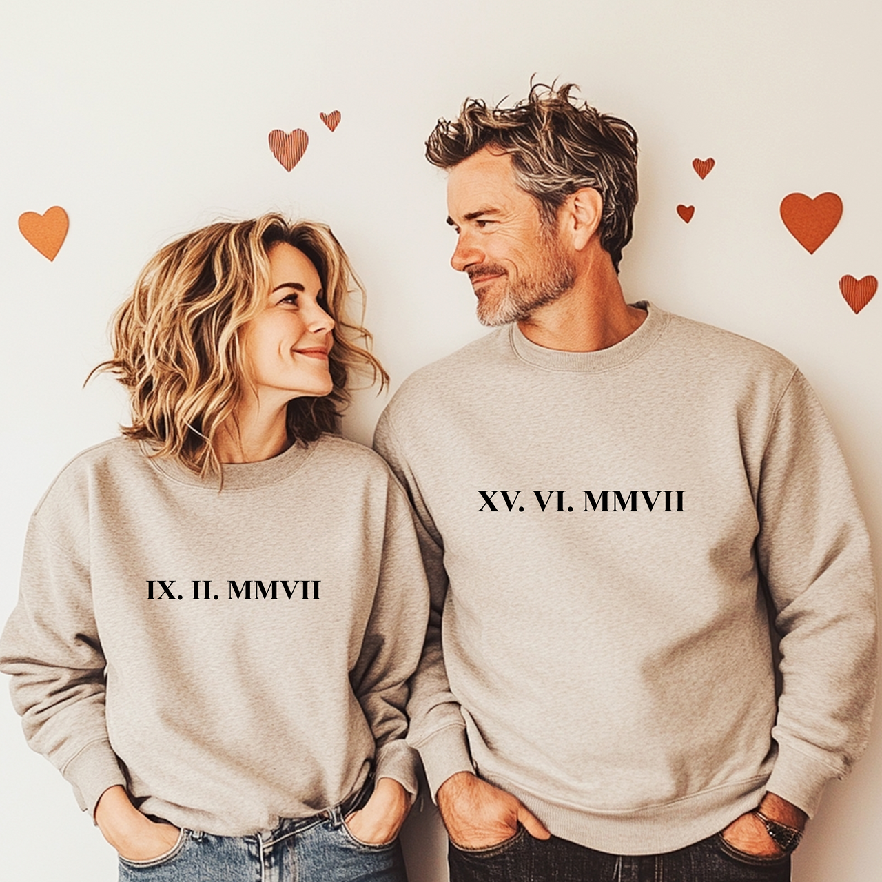 Sudadera Personalizada Números Romanos