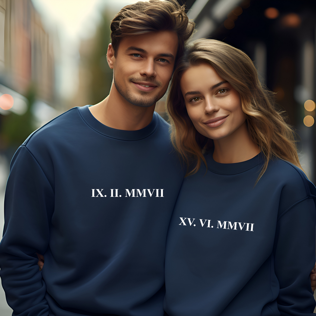 Sudadera Personalizada Números Romanos