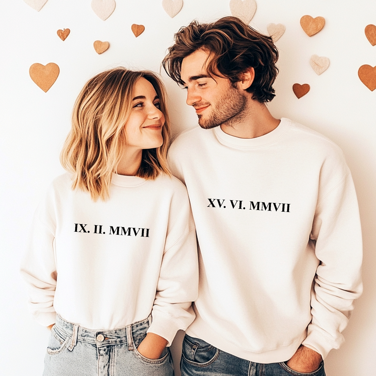 Sudadera Personalizada Números Romanos