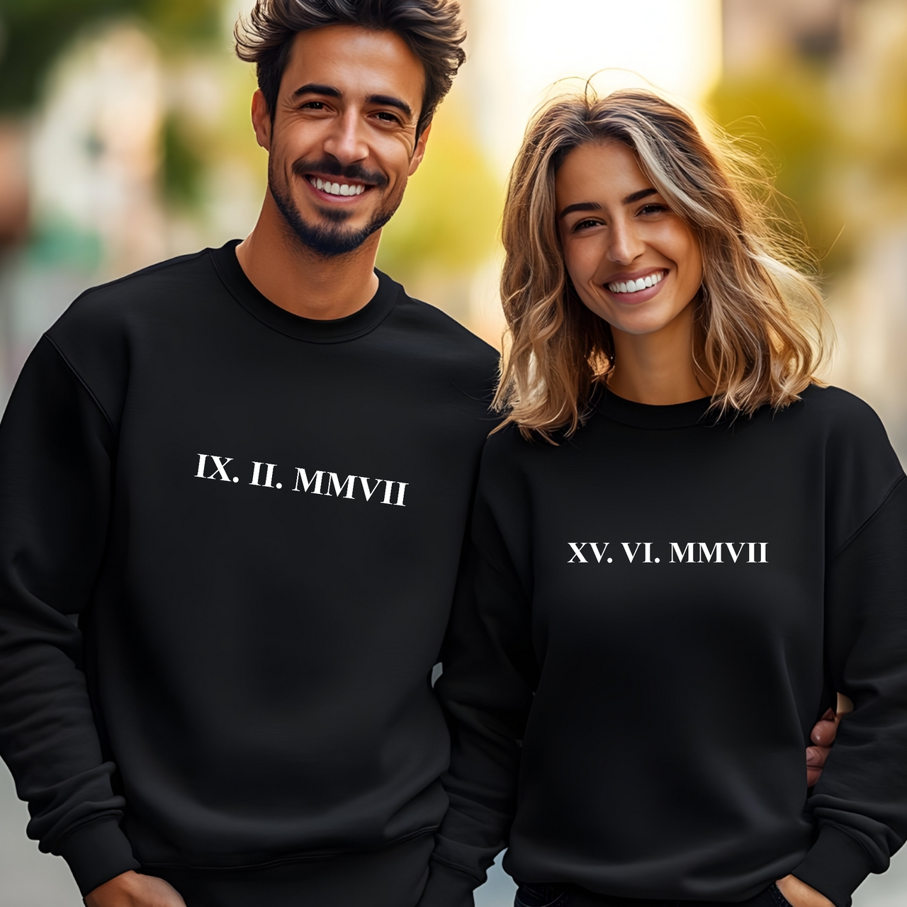 Sudadera Personalizada Números Romanos