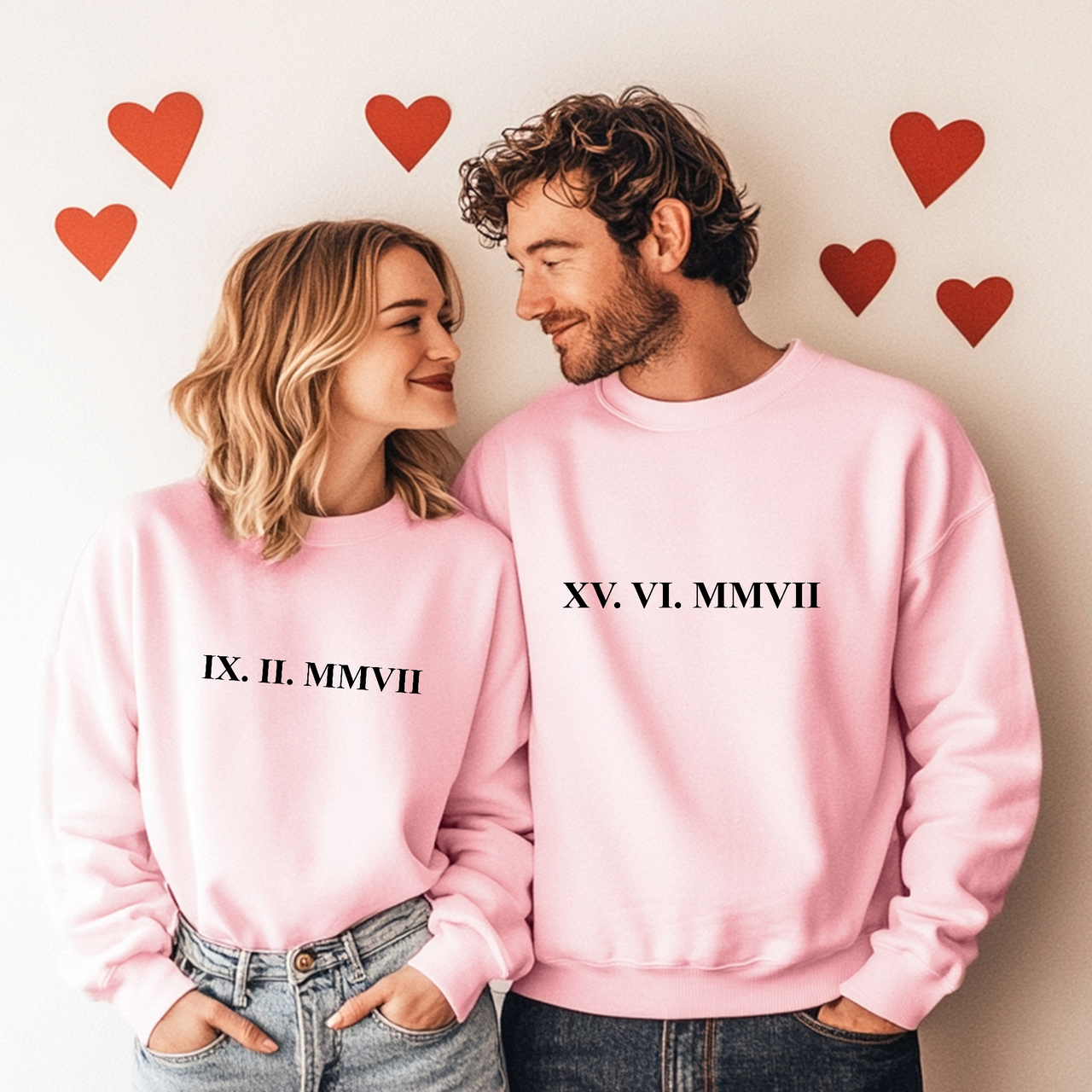 Sudadera Personalizada Números Romanos