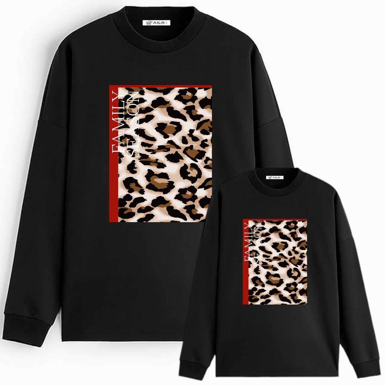 Sudadera family season animal print