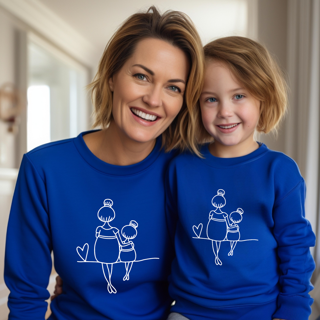 Sudadera mami y niña love