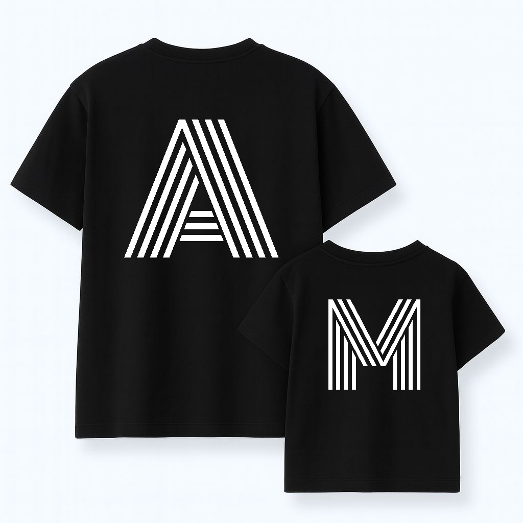 Camiseta Personalizada Espalda Inicial Retro