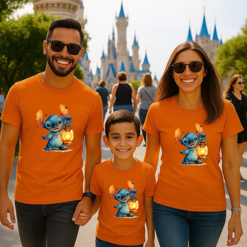 Camiseta Stitch Farol