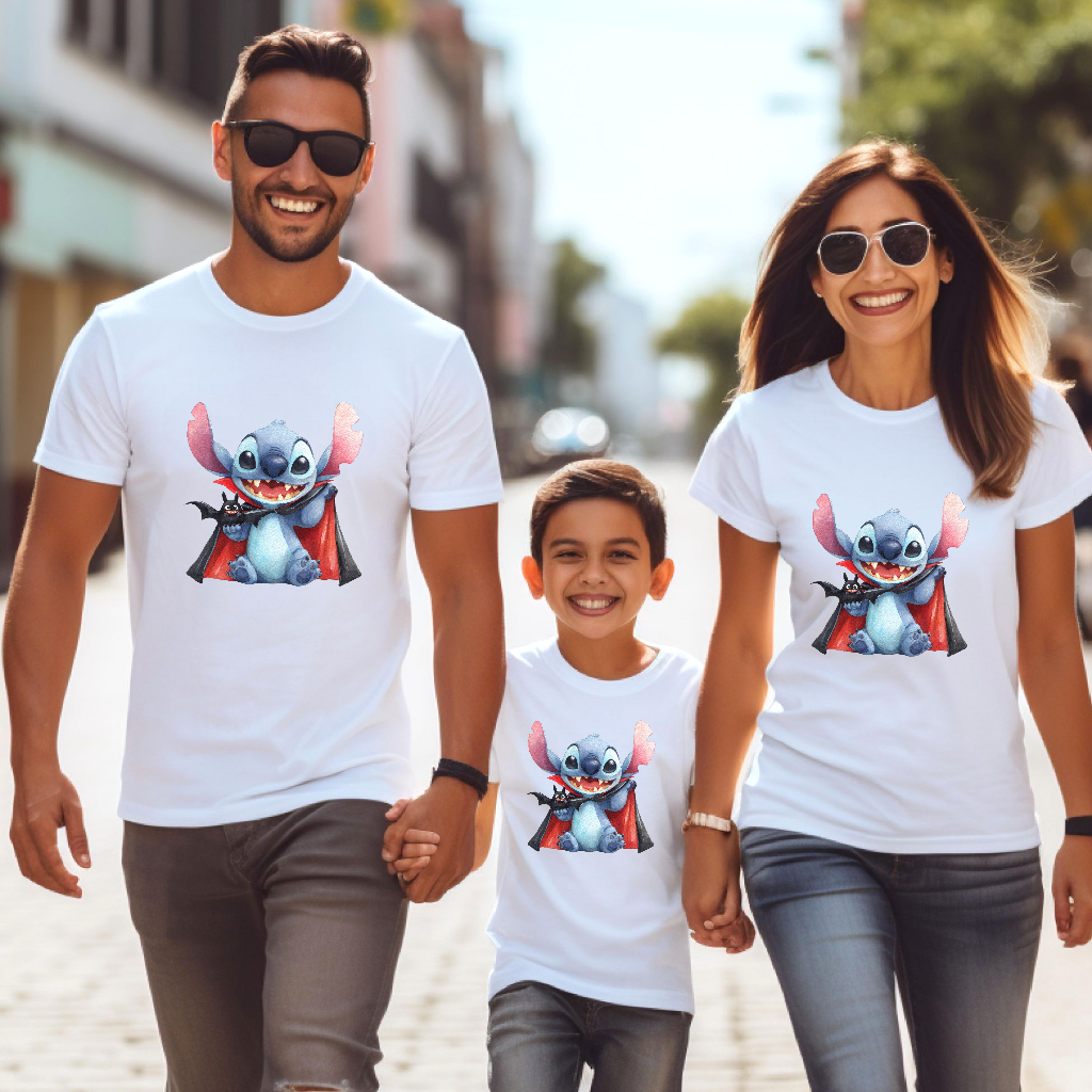 Camiseta Stitch Dracu