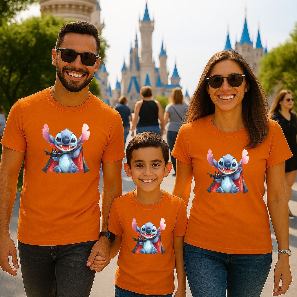 Camiseta Stitch Dracu